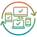 Seamless compatibility icon