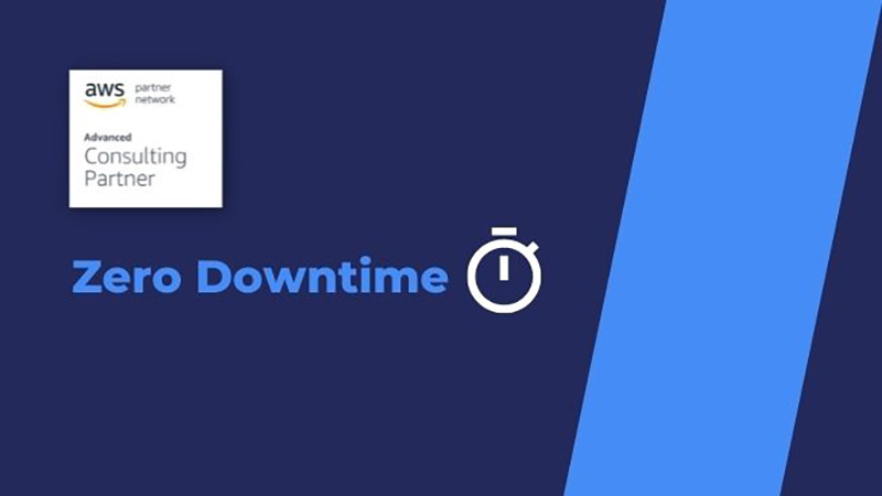 Update AWS RDS major version with zero downtime